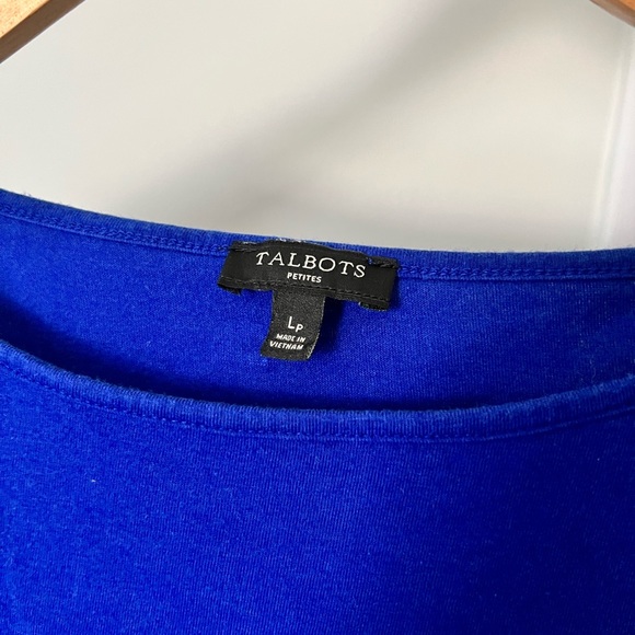 Talbots | blue blouse - LP - Picture 3 of 5